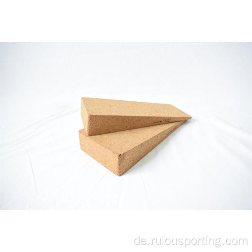 Großhandel Squat Wedge Nonrutsch Yoga Blöcke natürlicher Korken